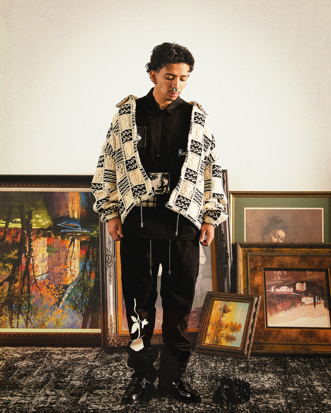 Tejido Coach Jacket