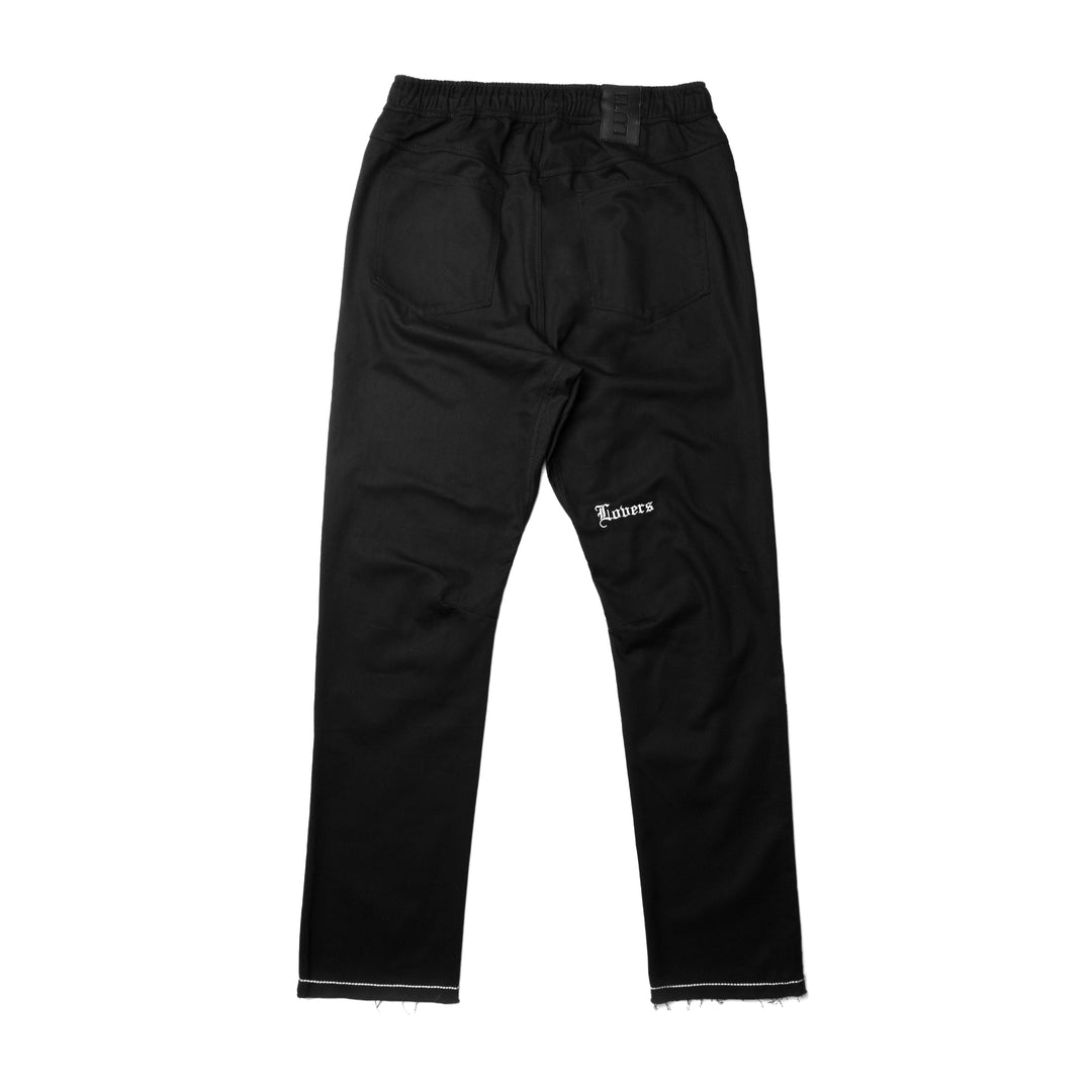Flor Relaxed Trousers - Black