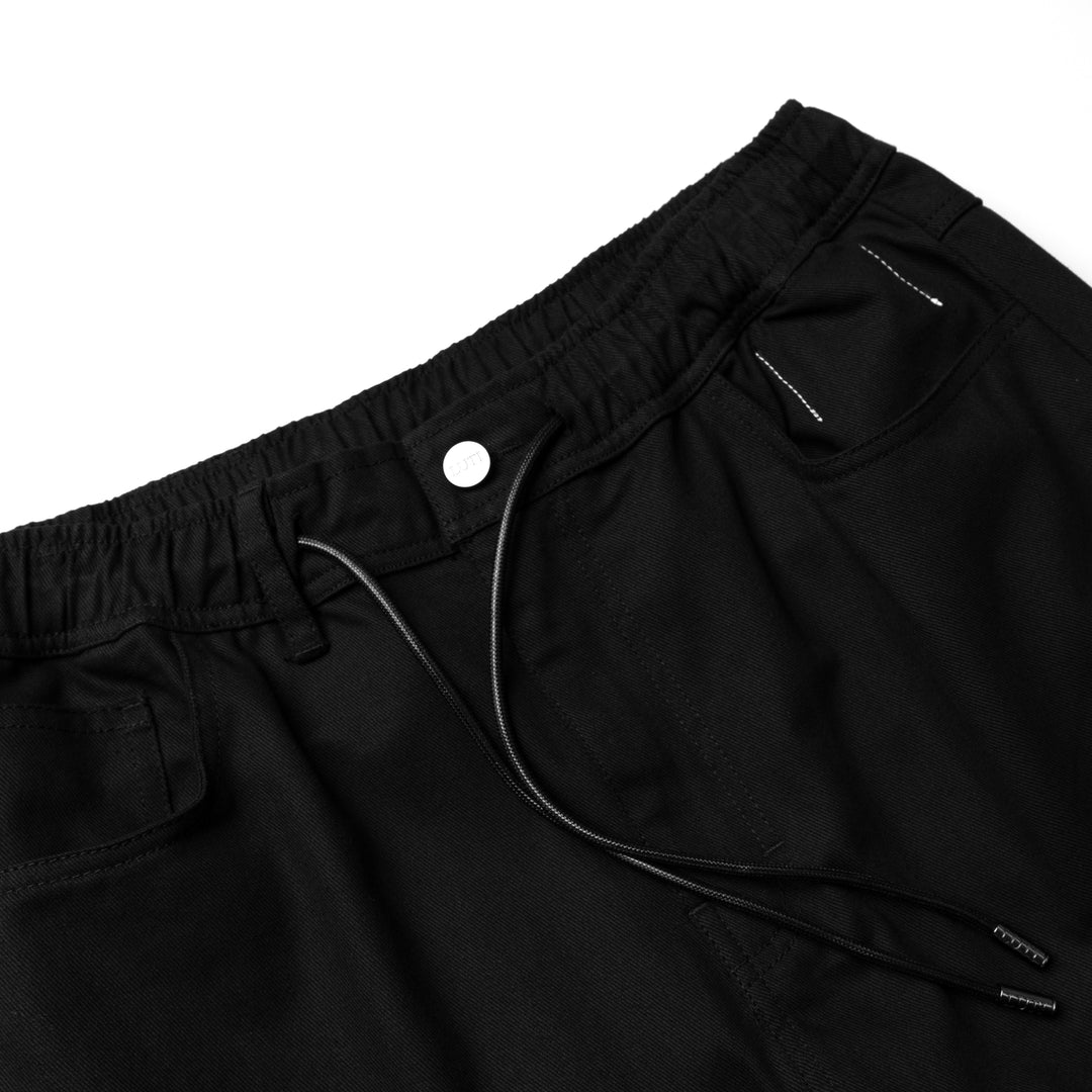 Flor Relaxed Trousers - Black