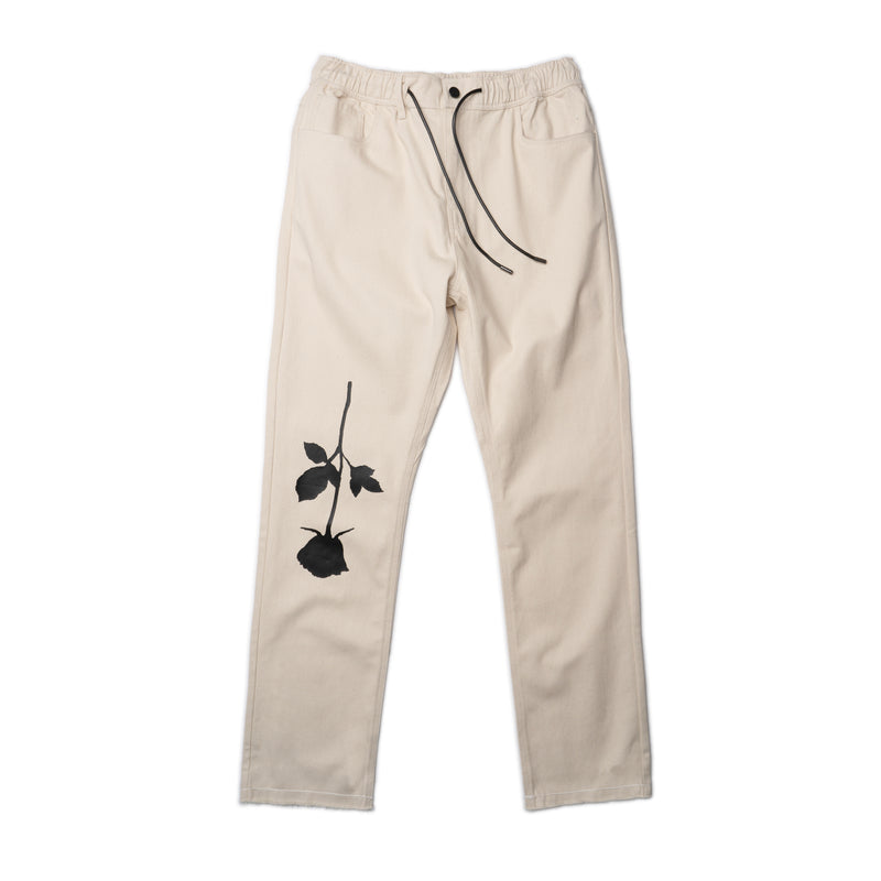 Flor Relaxed Trousers - Natural