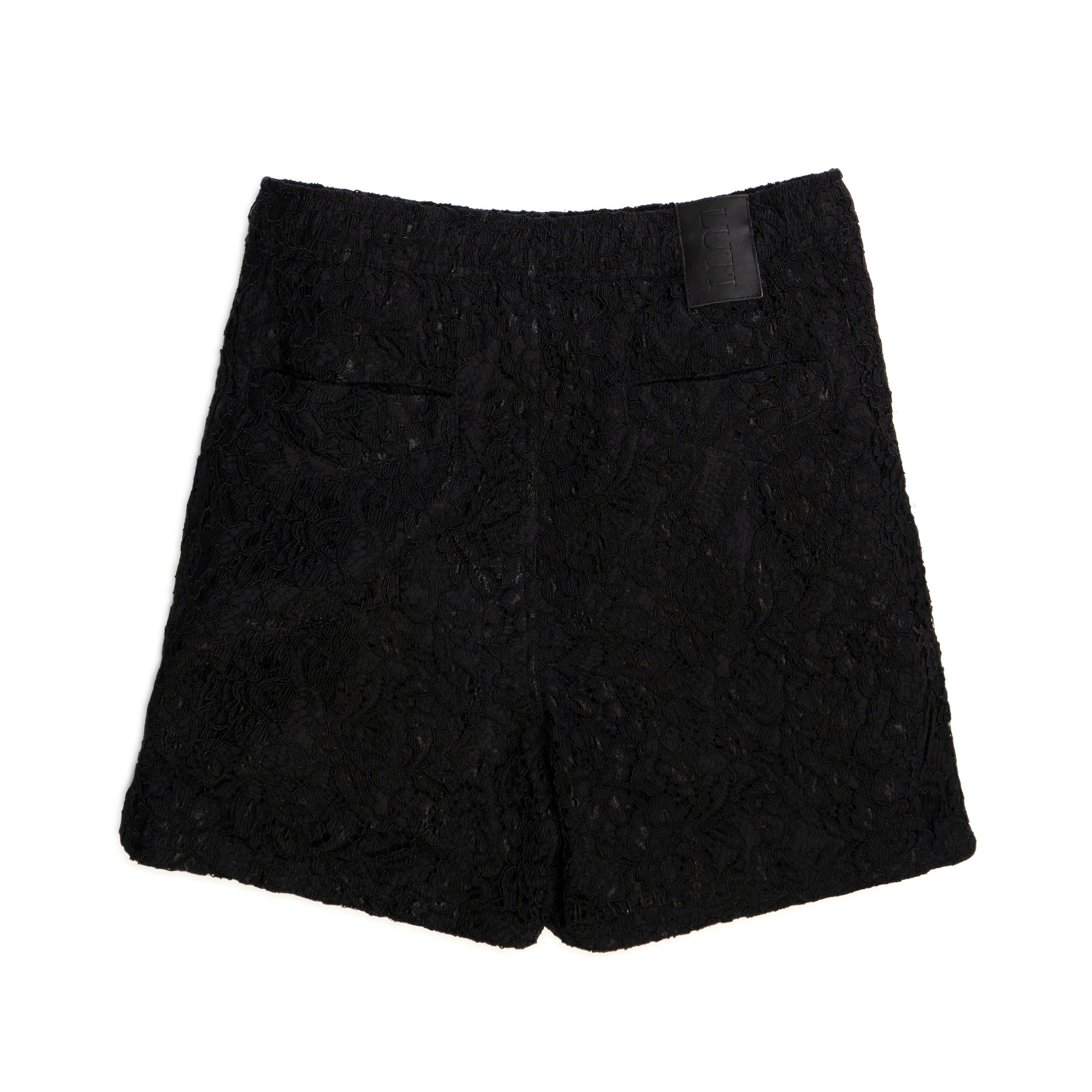 ACLENT Lace frill short pants ブラック レースフリルショートパンツ（その他パンツ）｜ACLENT
