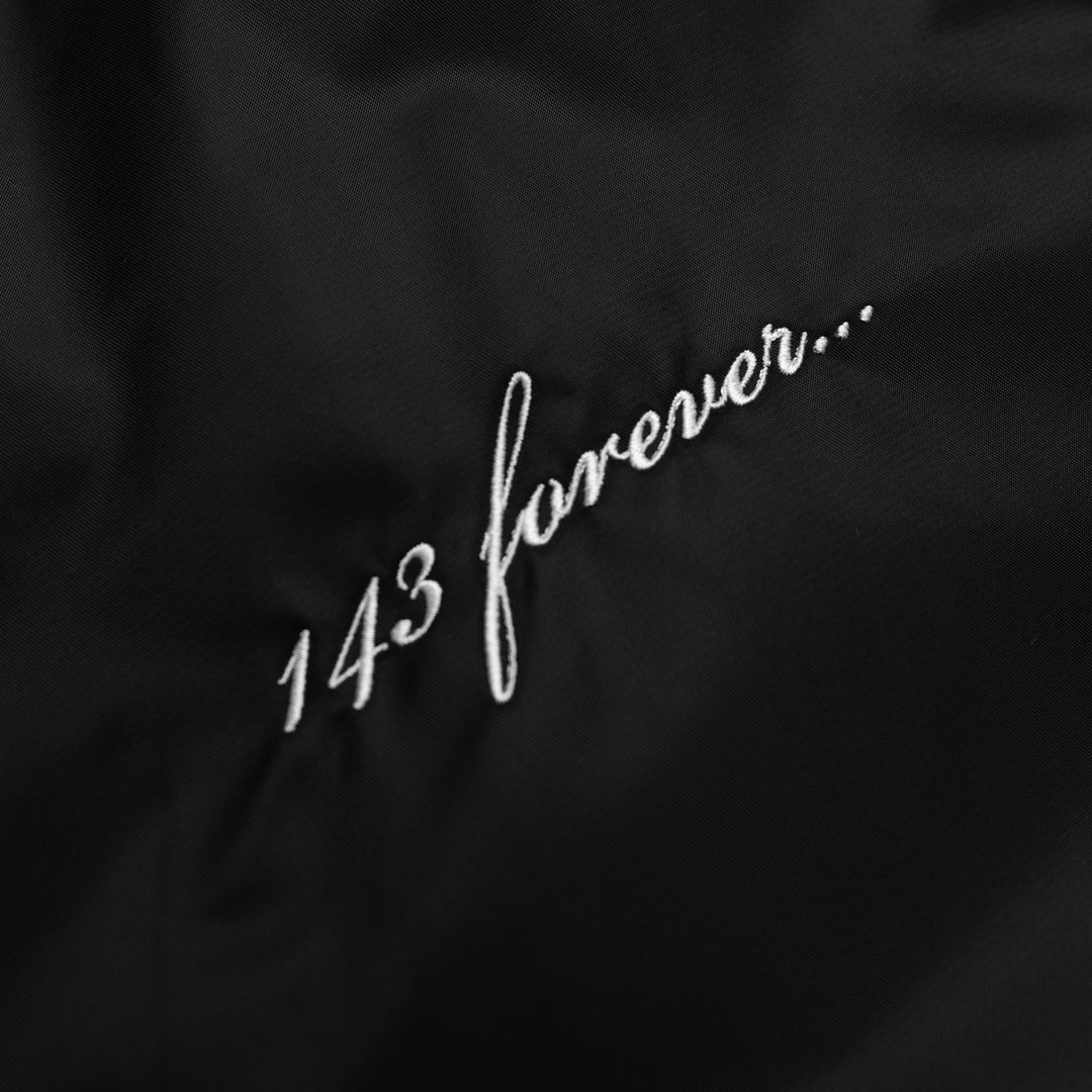 LOVERS LETRA JACKET - BLACK