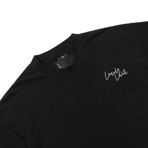 LONELY LOVER S/S KNIT - BLACK